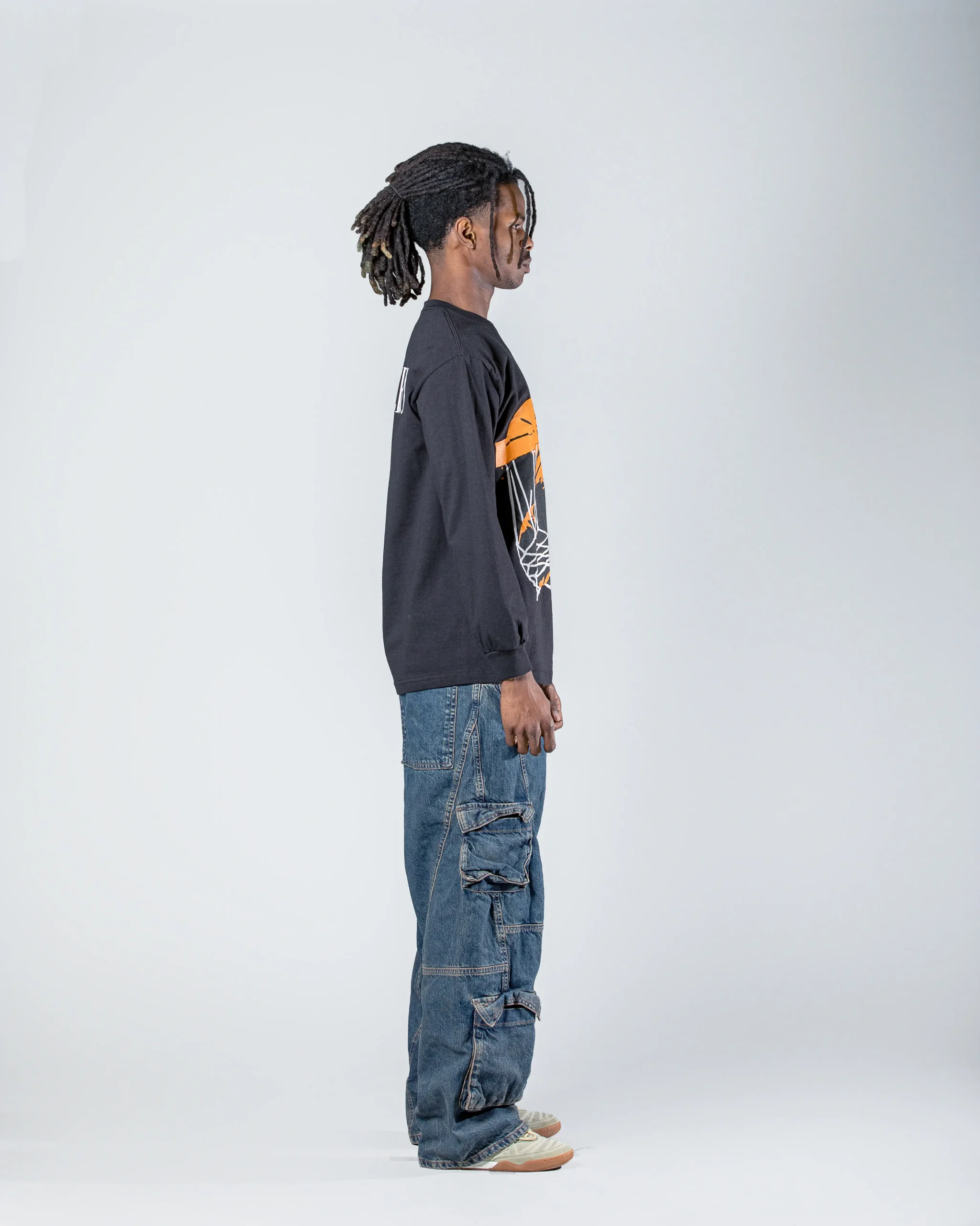 HOOPS LONG SLEEVE BLACK