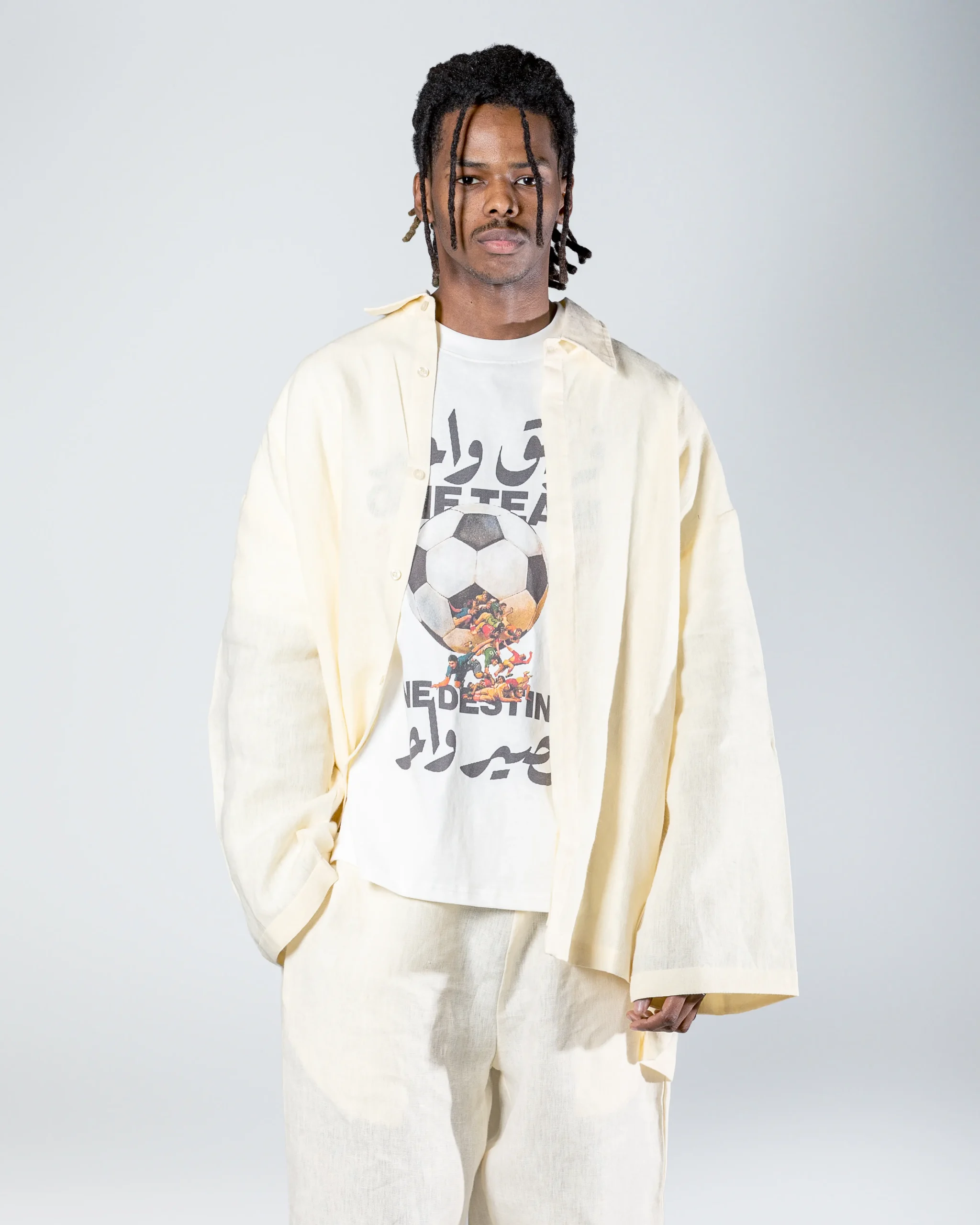 LINEN SHIRT CREAM