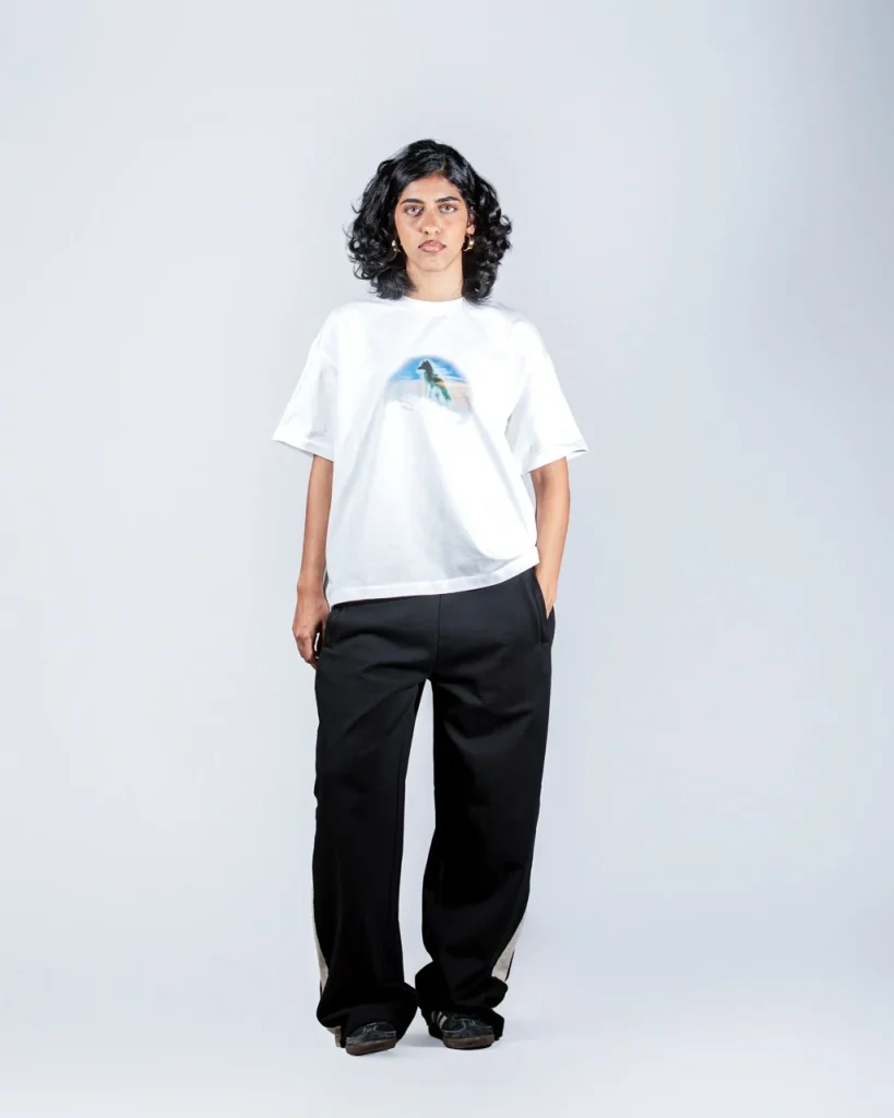 Off-white Printed Wolf Tee