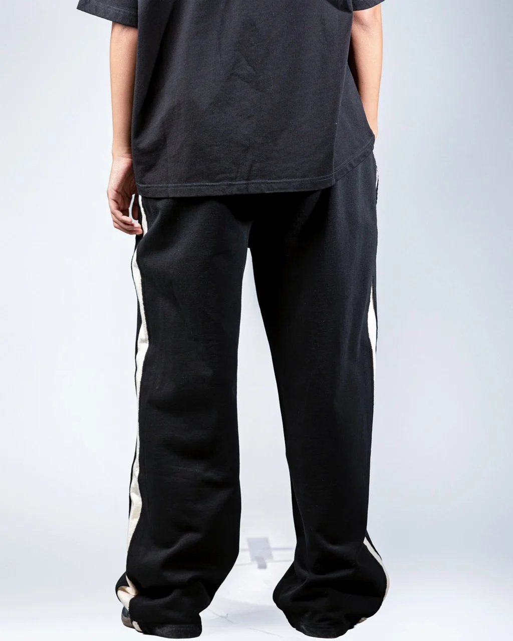 Black Two Headed Wolf Tee