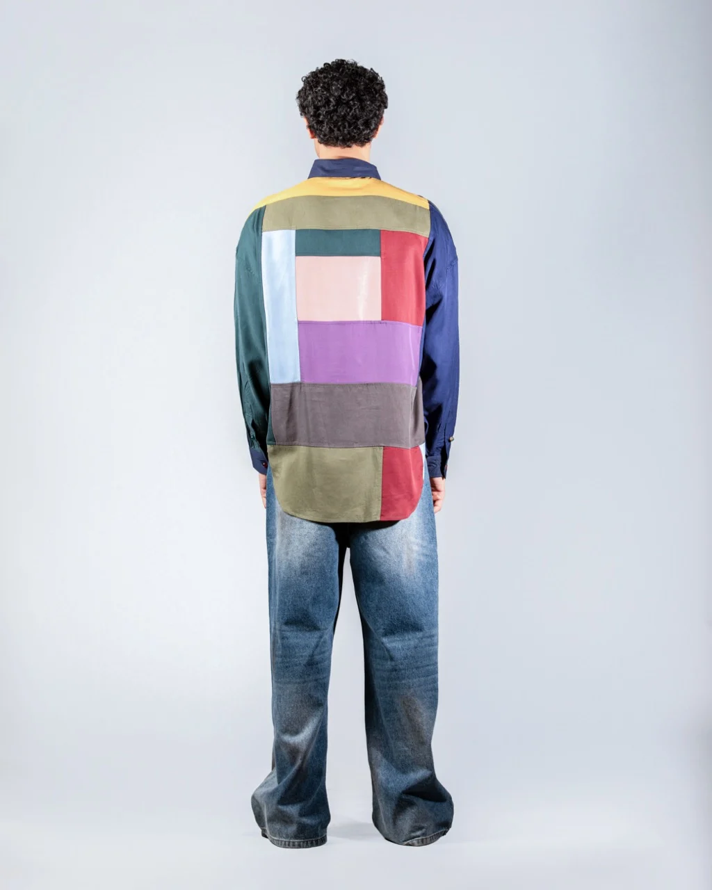 Multicolor Patchwork Shirt