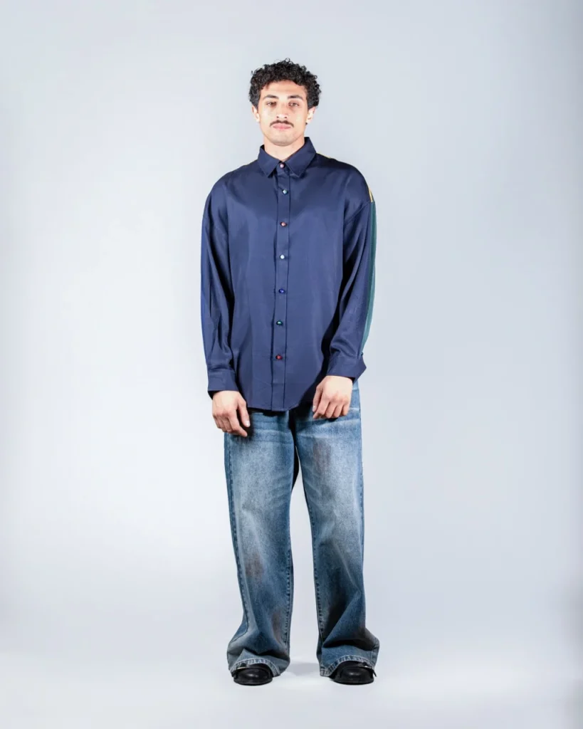 Multicolor Patchwork Shirt