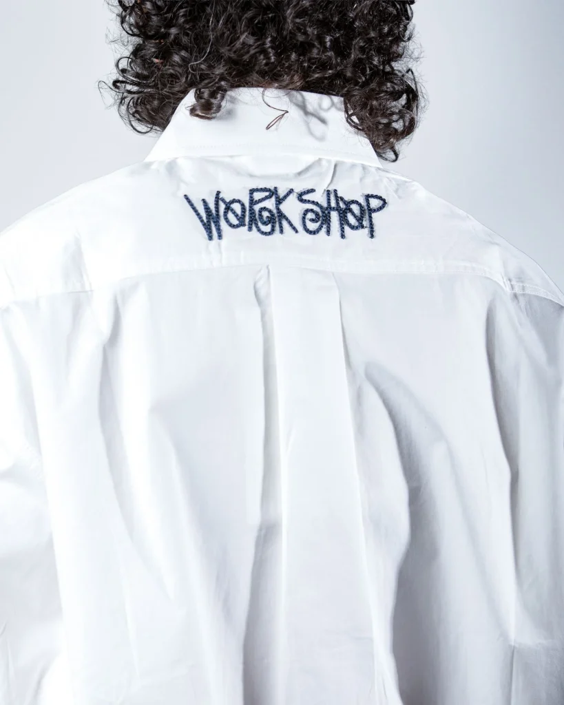 Pocket Heart White Shirt